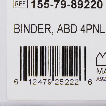 ABDOMINAL BINDER, 4PNL UNSX 12" 62-74"