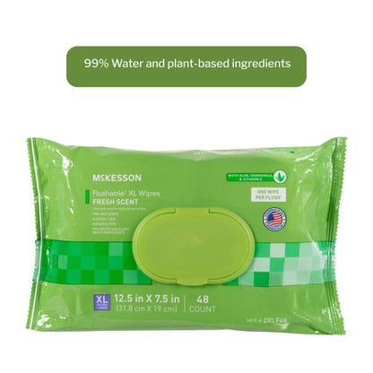 WIPE, WET FLUSHABLE XL SCENTEDSFT PK W/LID