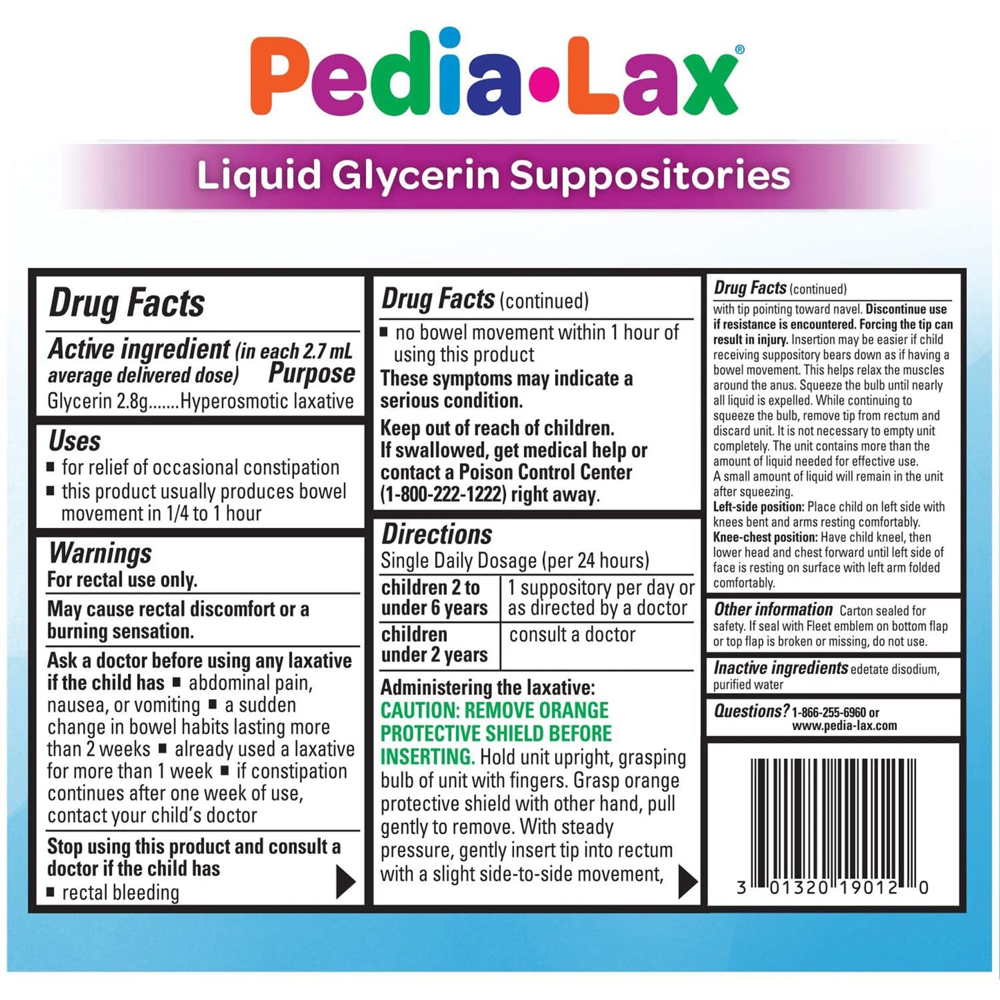 PEDIALAX LIQ, SUP 4ML