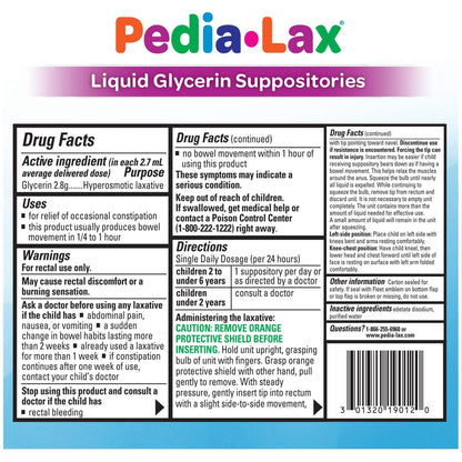 PEDIALAX LIQ, SUP 4ML