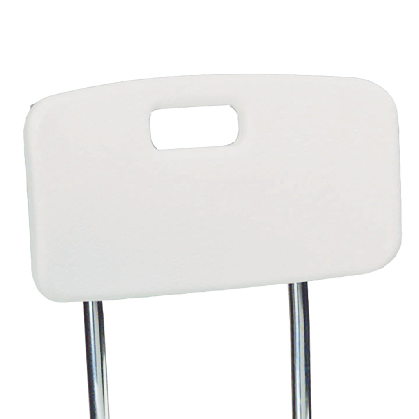 BENCH, BATH W/BACK BARIATRIC X-BRACED ALUM FRAME 500LB