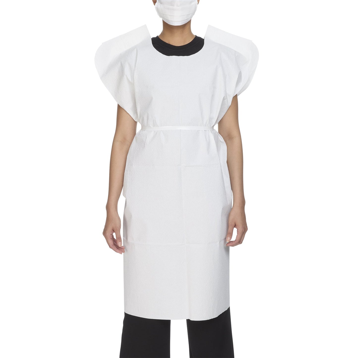 GOWN, EXAM 3PLY WHT 30X42