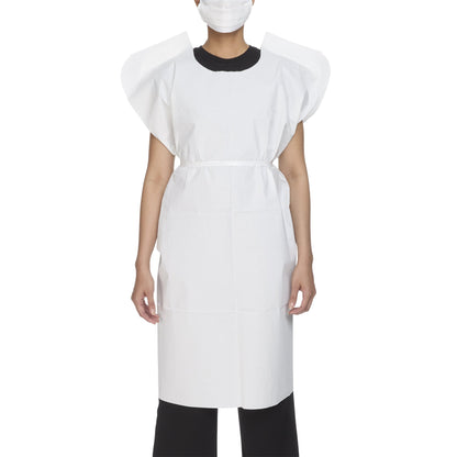 GOWN, EXAM 3PLY WHT 30X42