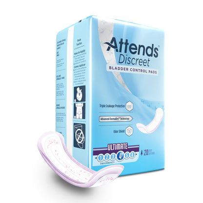 PAD, BLADDER CNTRL ULTIMATE ATTENDS DISCREET