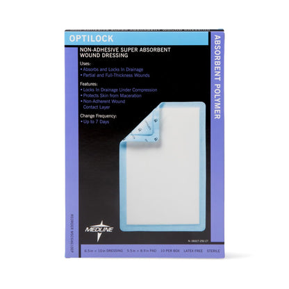 DRESSING, WND OPTILOCK N/ADH 61/2X10"