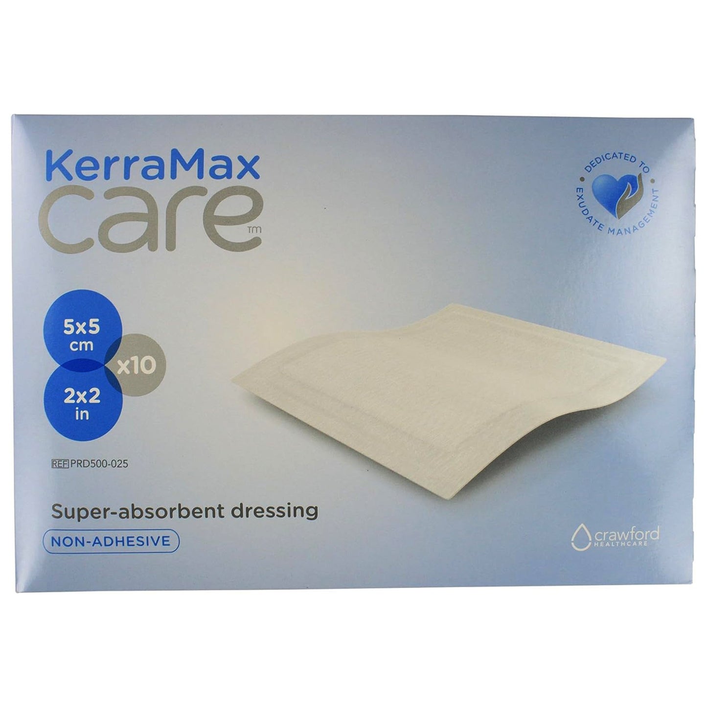DRESSING, WOUND KERRAMAX CARE2"X2"