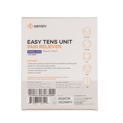 TENS UNIT, NERVE STIMULATION SENSIV EASY RELIEF