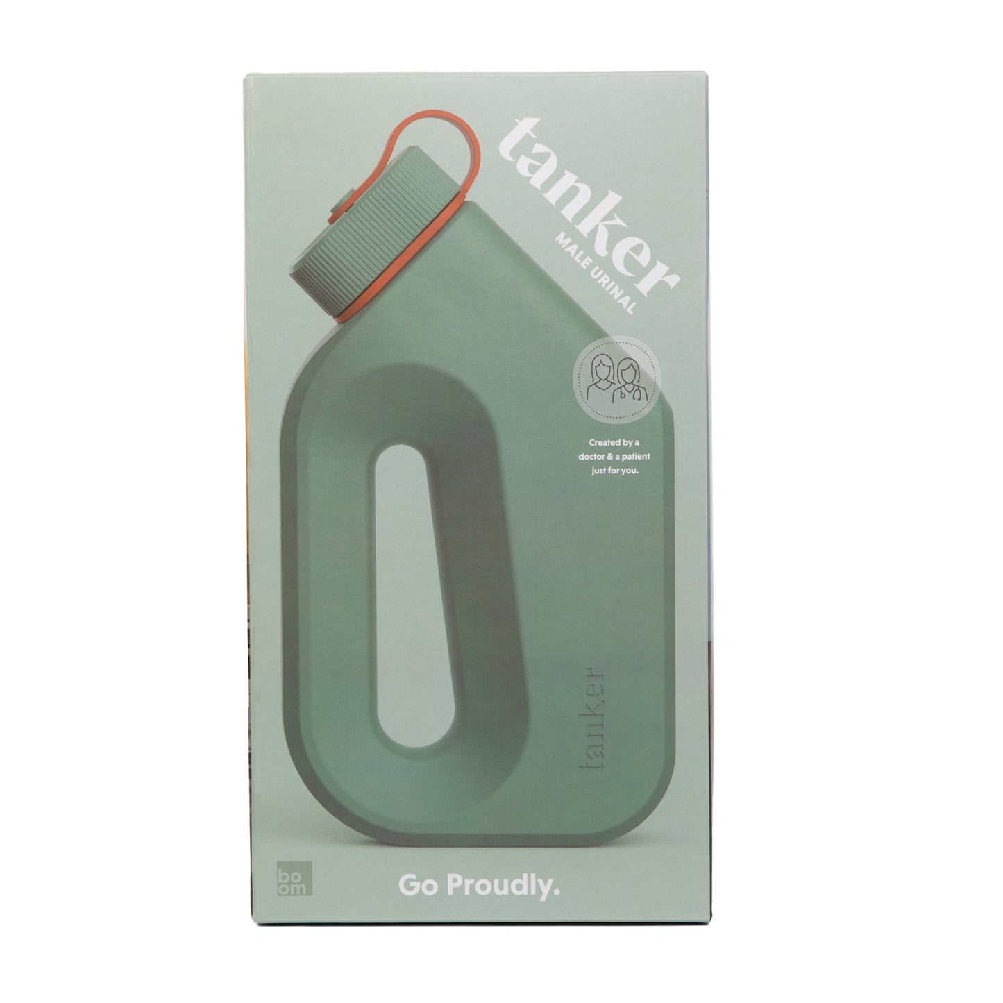 URINAL, PORT F/BEDSIDE & ON-THE-GO MALE KHAKI GRN