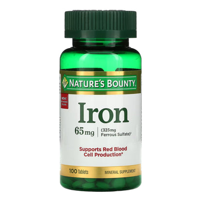 IRON, TAB 65MG