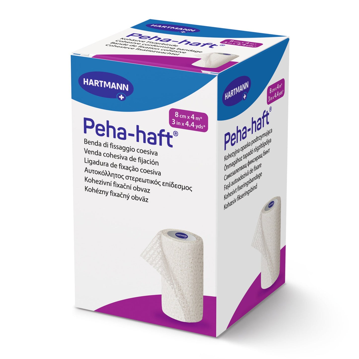 BANDAGE, GAUZE COHESIVE PEHA-HAFT LF 3"X4.5YDS