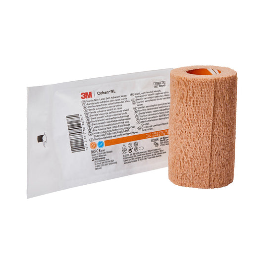 BANDAGE, COBAN LF STR TAN 4"X5YDS