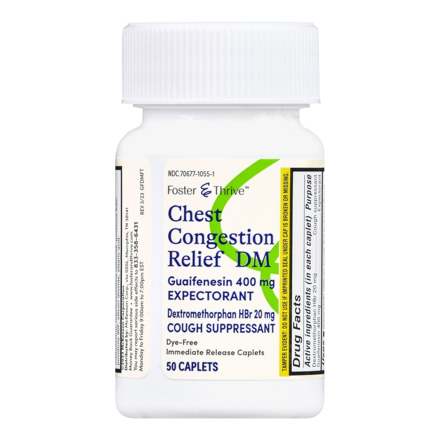 CHEST CONGESTION RELIEF DM, TAB FT 400-20MG
