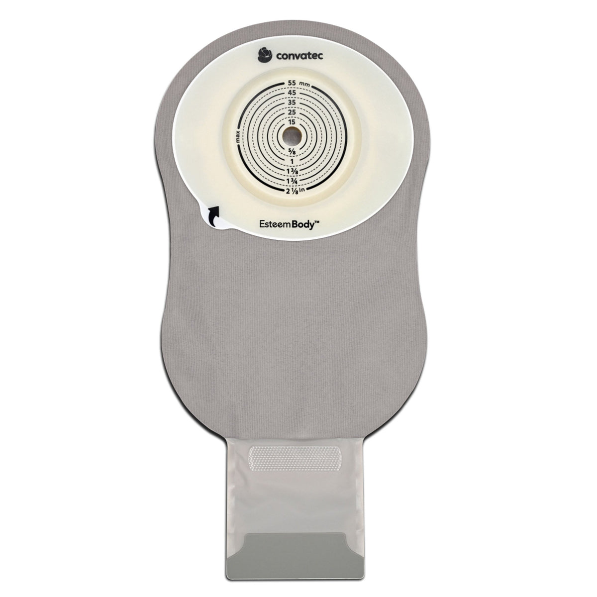 POUCH, OST DRAINABLE CUTFIT BARR OPAQ 10-35MM 11"
