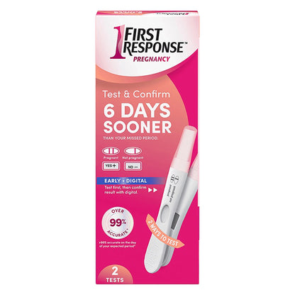 FIRST REPONSE, ONE STEP 2COUNTPREGNANCY TEST 9CHURC