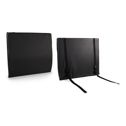 CUSHION, BACK W/LUMBAR SUPP 22"X19"