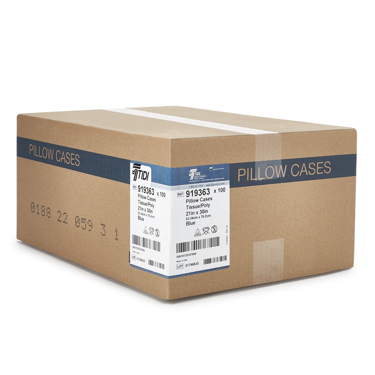 PILLOWCASE, TISS POLY 21X30