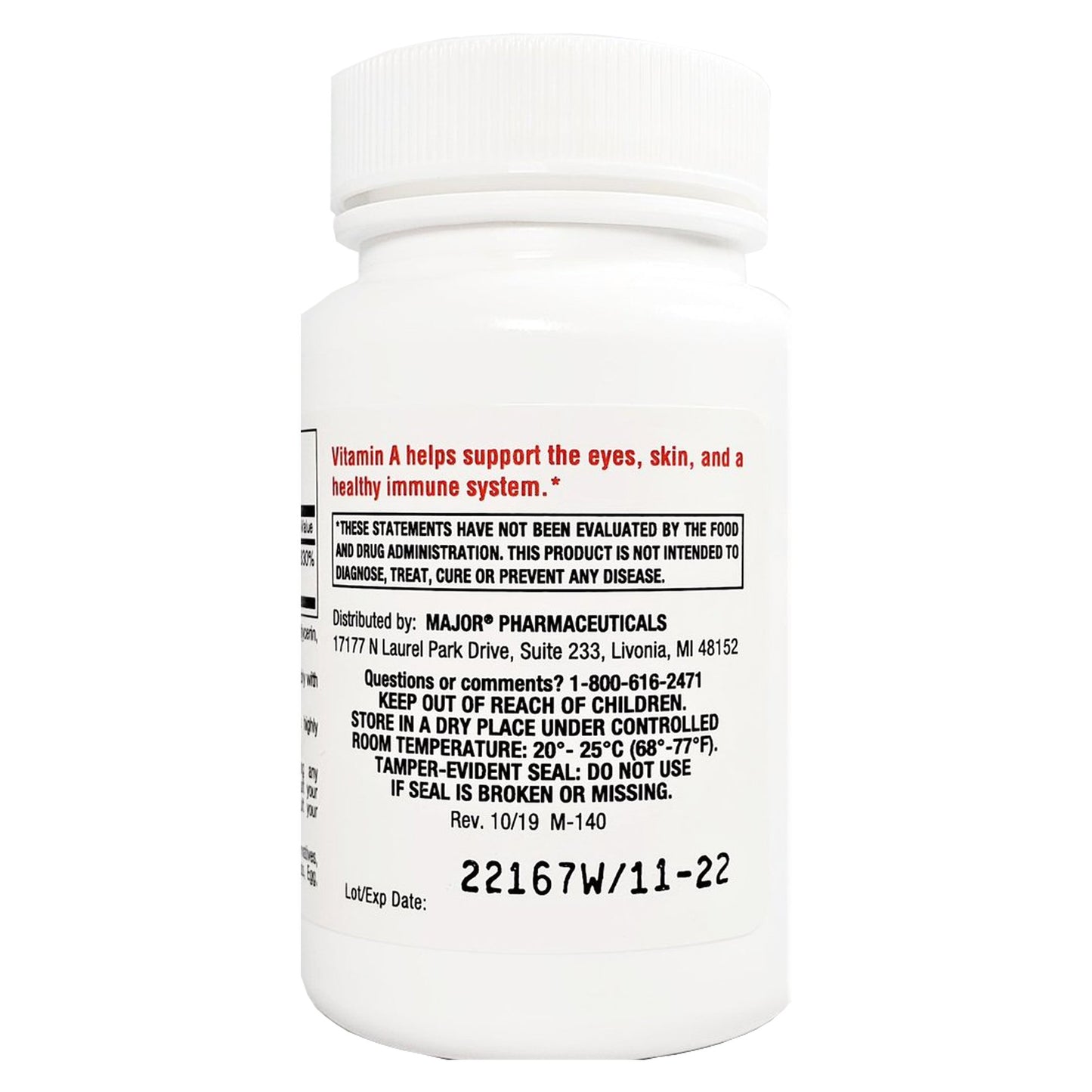 VITAMIN A, CAP 10MIU