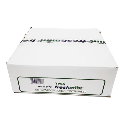 TOOTHPASTE, FRESHMINT W/FLUORIDE .6OZ