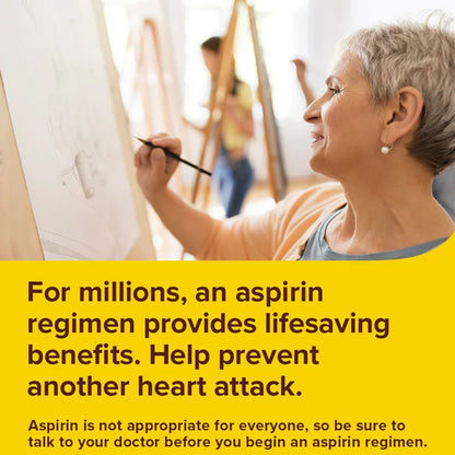 ASPIRIN DR EC, TAB 81MG LOW DOSE