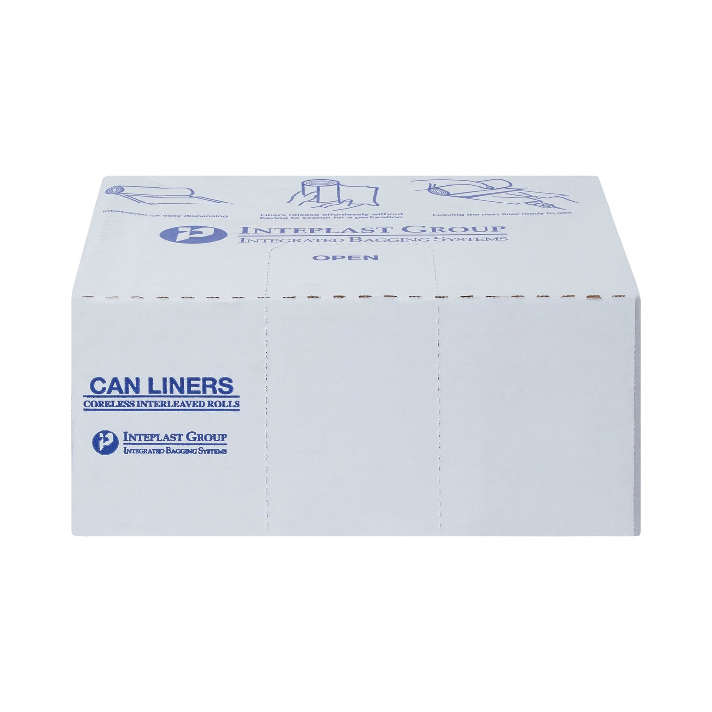 LINER, CAN WHT 0.70MIL 30"X36"30GL