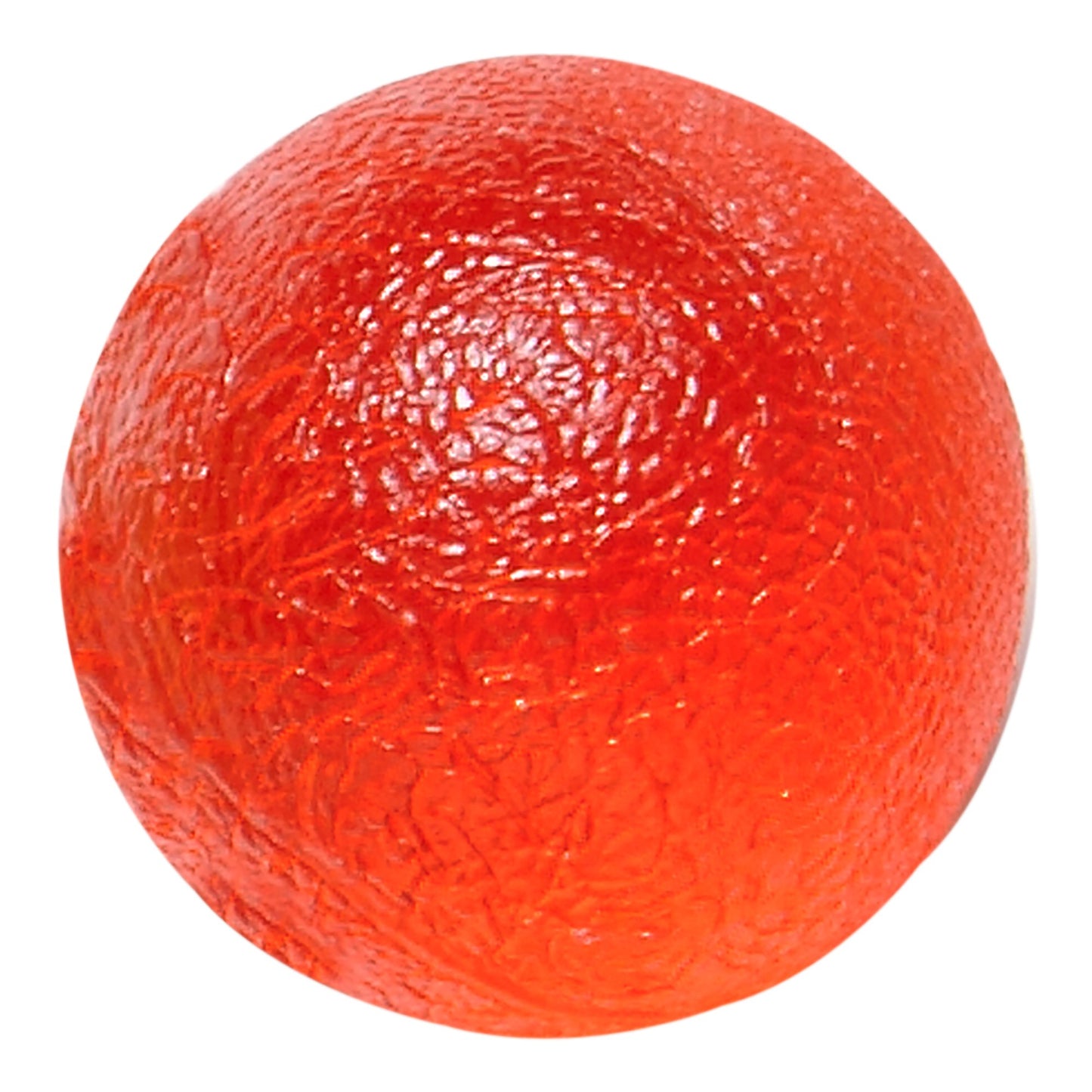 BALL, CANDO EXERCISE F/GRIP STRENGTH RED FABENT