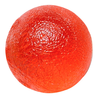 BALL, CANDO EXERCISE F/GRIP STRENGTH RED FABENT