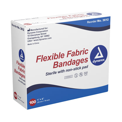 BANDAGE, ECON ADHSV STR 1"X3"