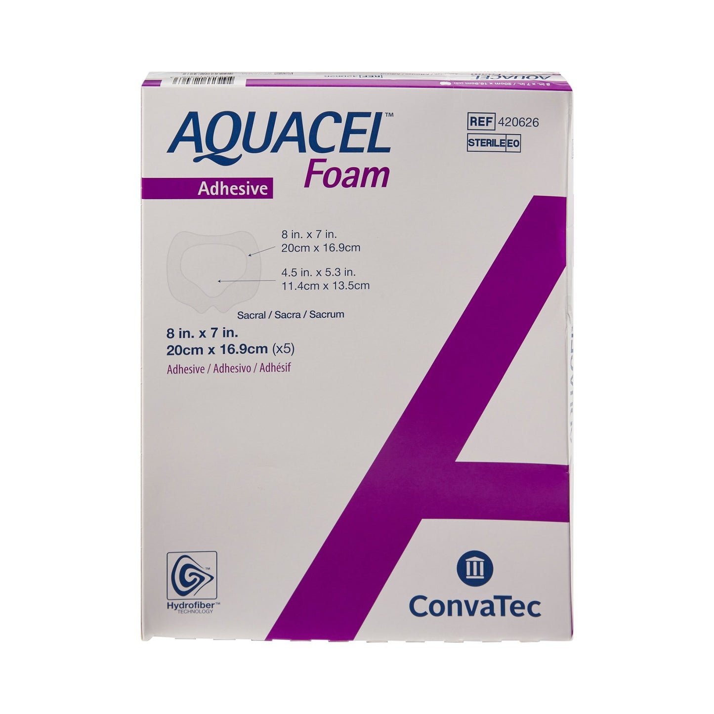 DRESSING, SACRAL AQUACEL ADH FM 8X7"