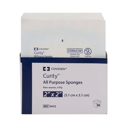SPONGE, GAUZE CURITY STR 2"X2"
