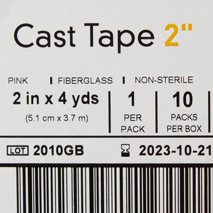 TAPE, CAST PNK LF 2"X4YDS