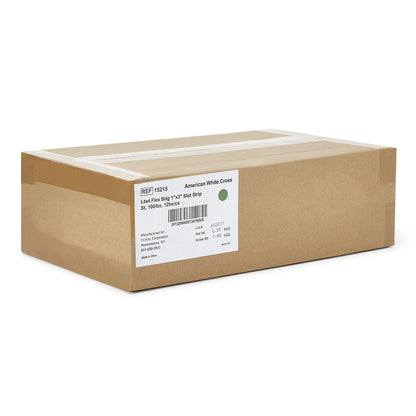 BANDAGE, ADHSV FLEX STAT STRIP1"X3"