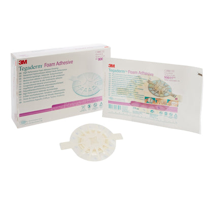 DRESSING, TEGADERM FOAM ADHSV4"X4.5"