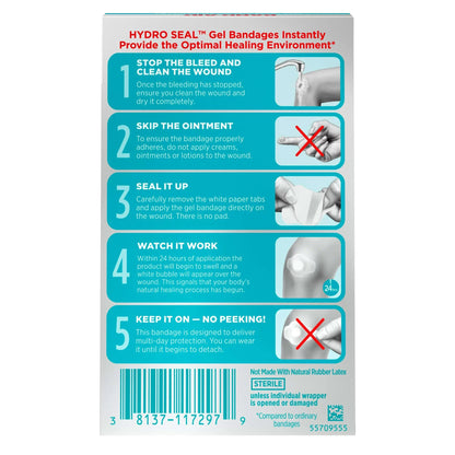 BANDAGE, ADH HYDRO SEAL BAND-AID