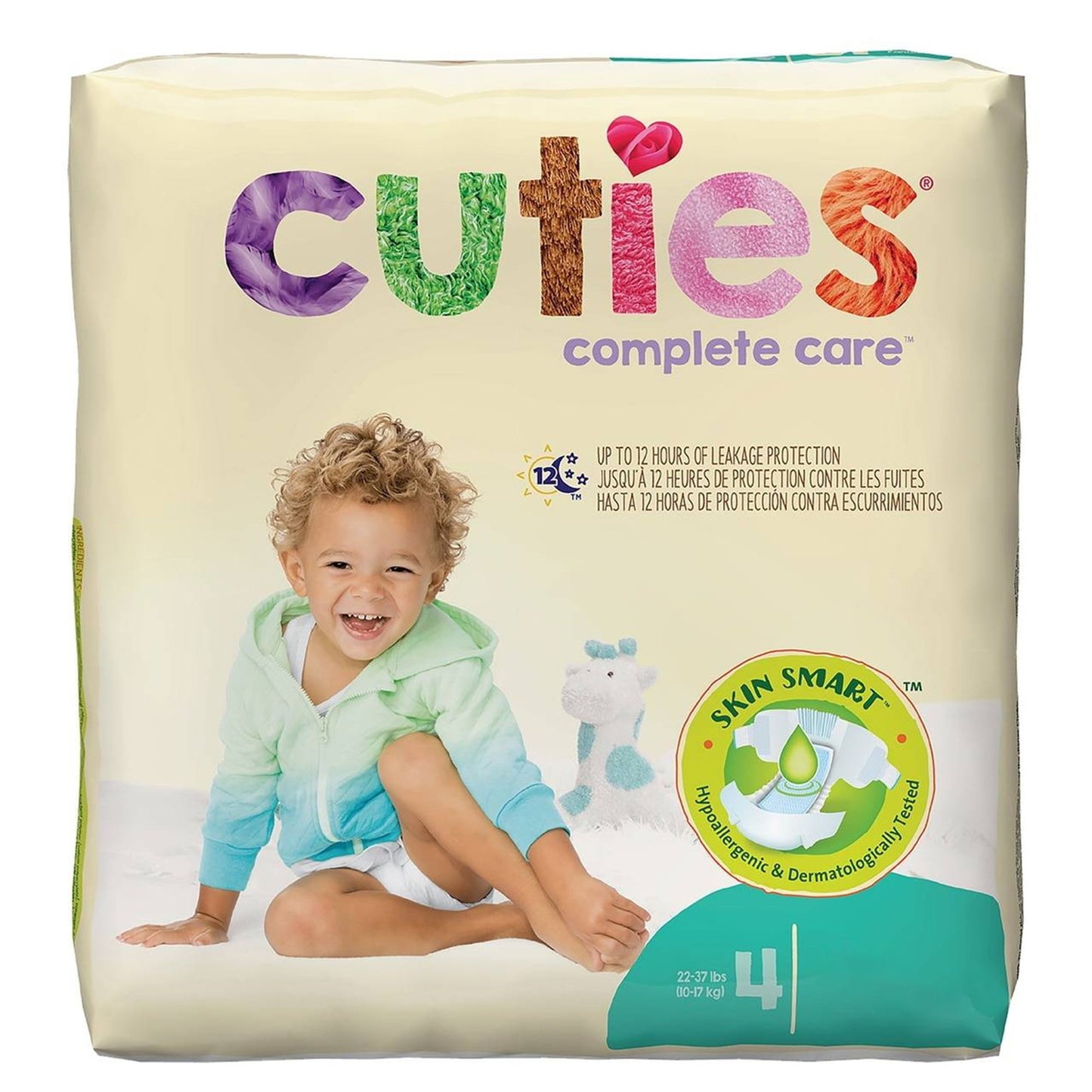 DIAPER, BABY CUTIES PREVAIL 33-37LBS SZ4