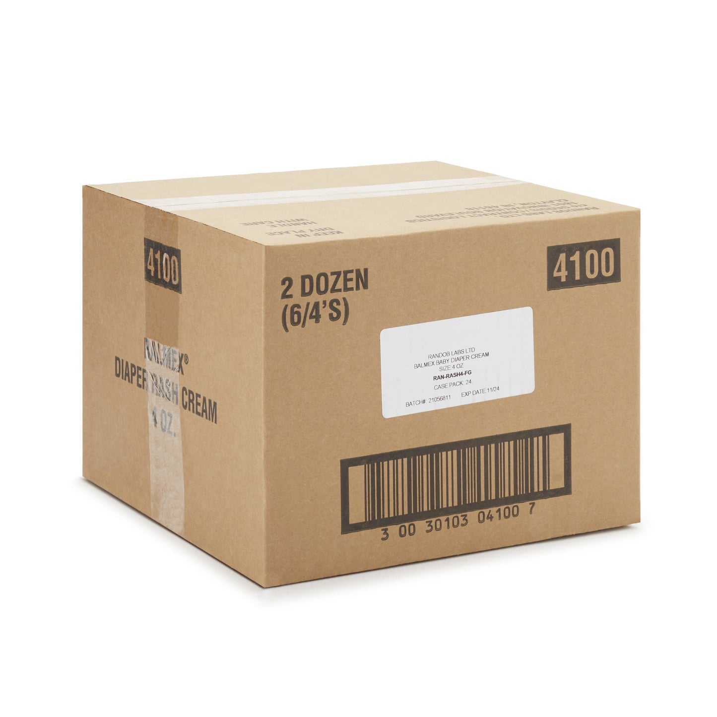 BALMEX, CRM DIAPER RASH 4OZ TU