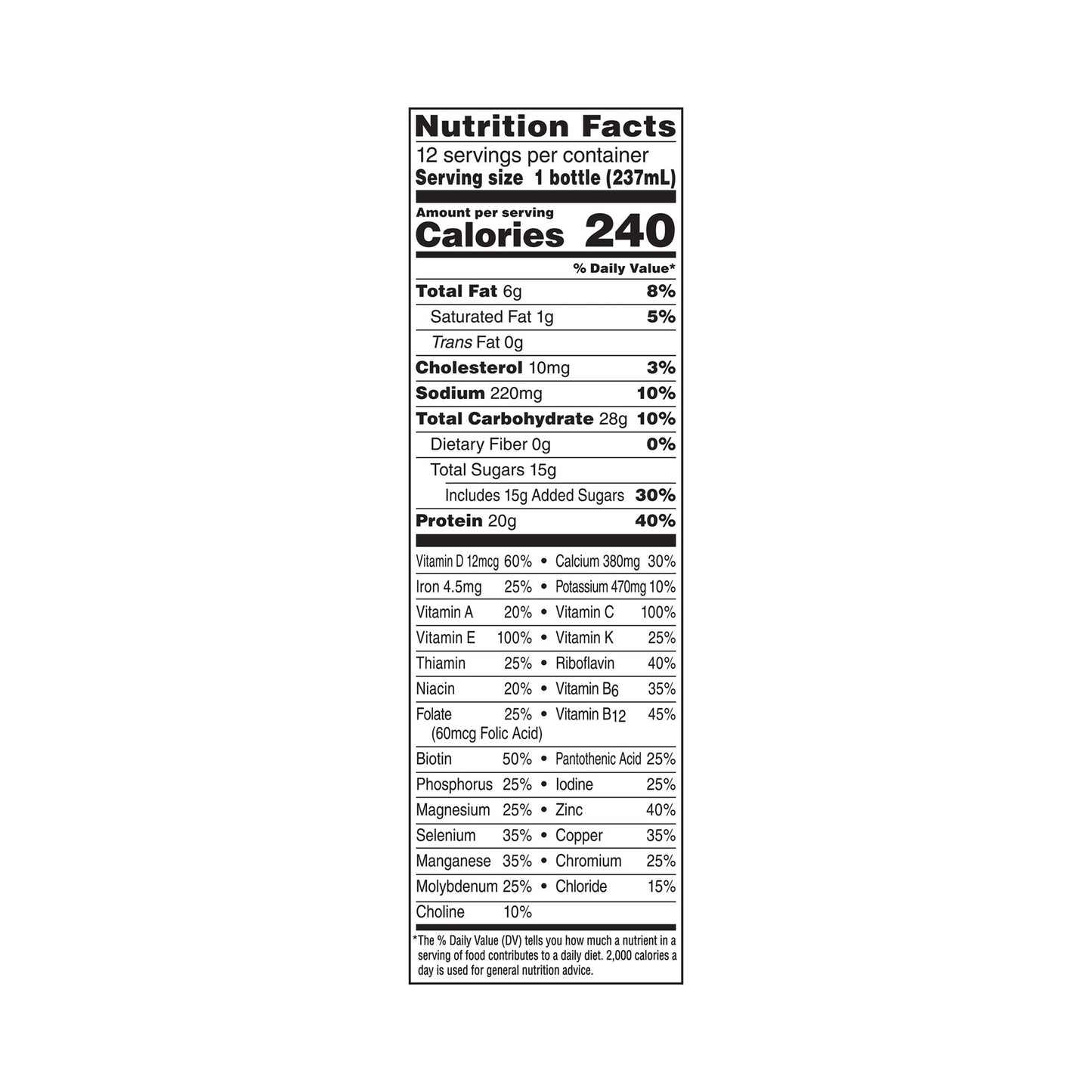 BOOST, HI PROTEIN CREAMY STRAWBERRY 8OZ