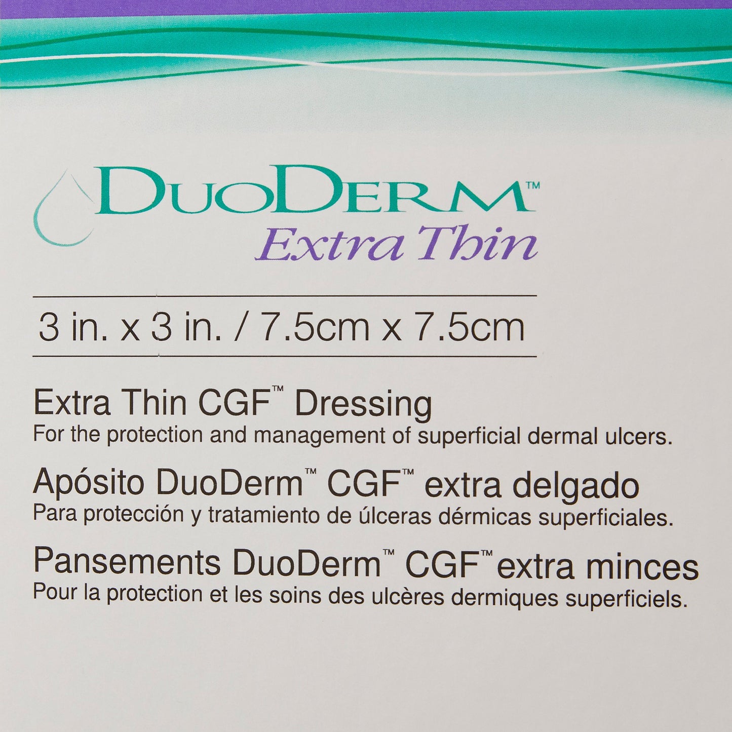 DRESSING, DUODERM CGF STR 3"X3"