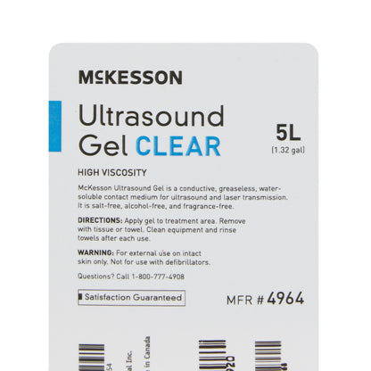 GEL, ULTRASOUND CLR 5L