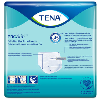 UNDERWEAR, TENA EXTRA PROTECTIVE LG
