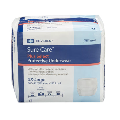 UNDERWEAR, PROTECTIVE HEAVY ABSRB 60"-80" 2XLG