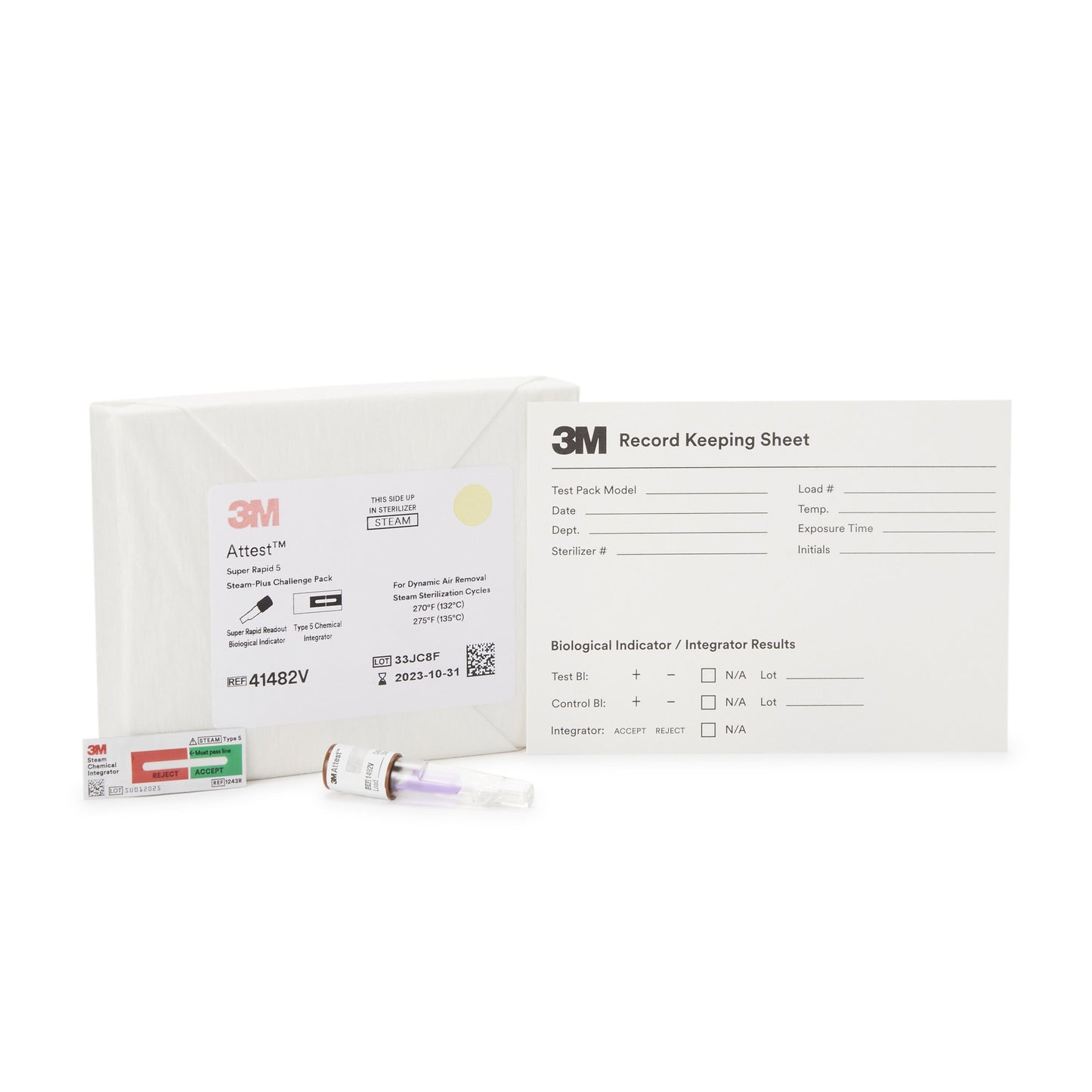 INDICATOR, BIOLOGICAL ATTEST SUPR RAPID 5 STREAM