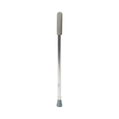 CANE, W/FOAM GRIP RND HNDL ALUM
