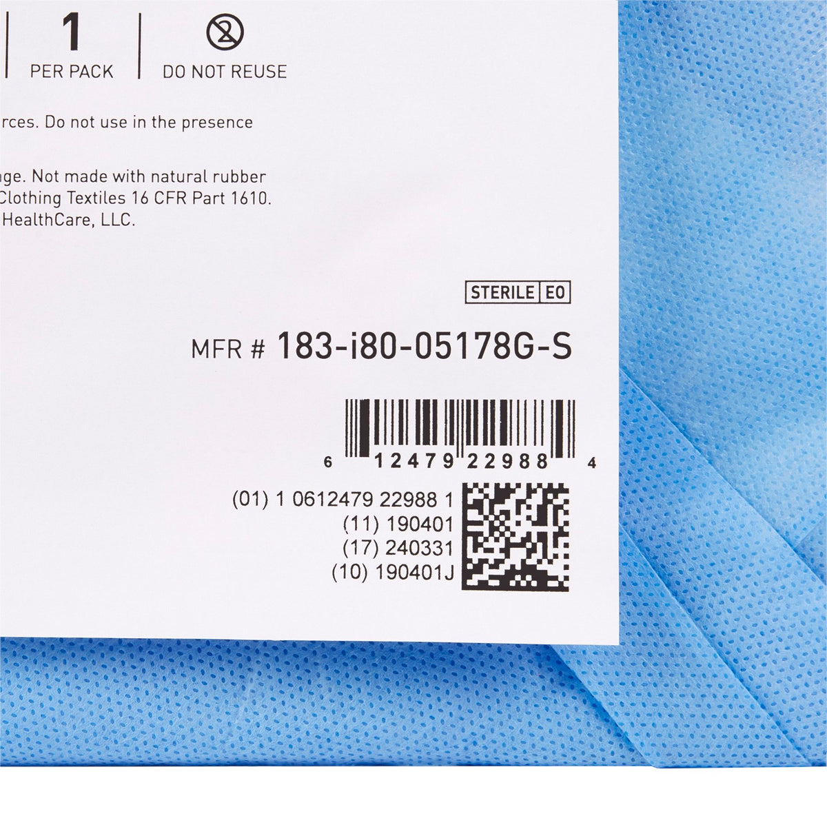 DRAPE, SURGICAL MINOR PROC STR48"X60"
