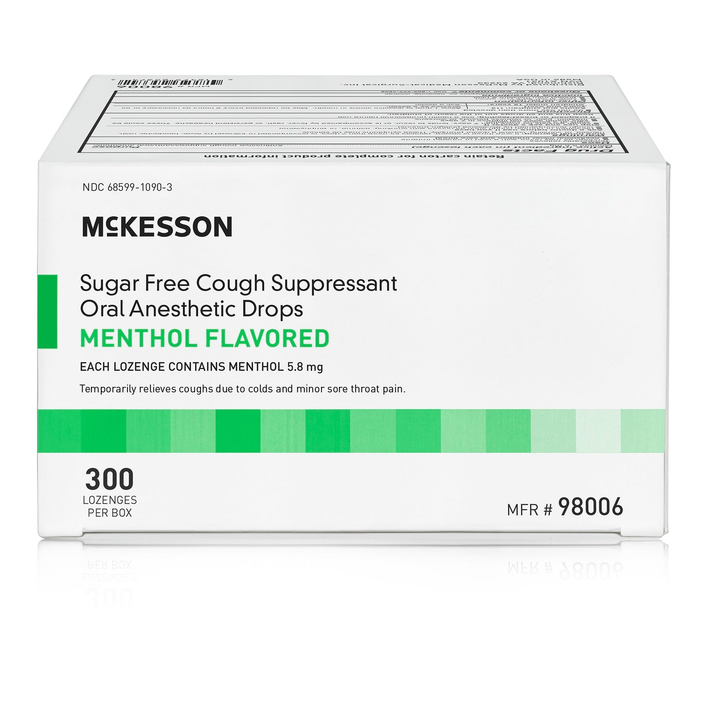 LOZENGE, COUGH SUPPRESS SUG-FREE MENTHOL
