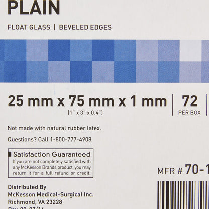 SLIDE, PLAIN PREMIUM 25X75X1MM