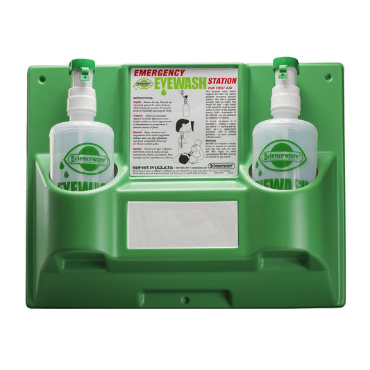 EYE WASH STATION, EMPTY DBL 32OZ BELART