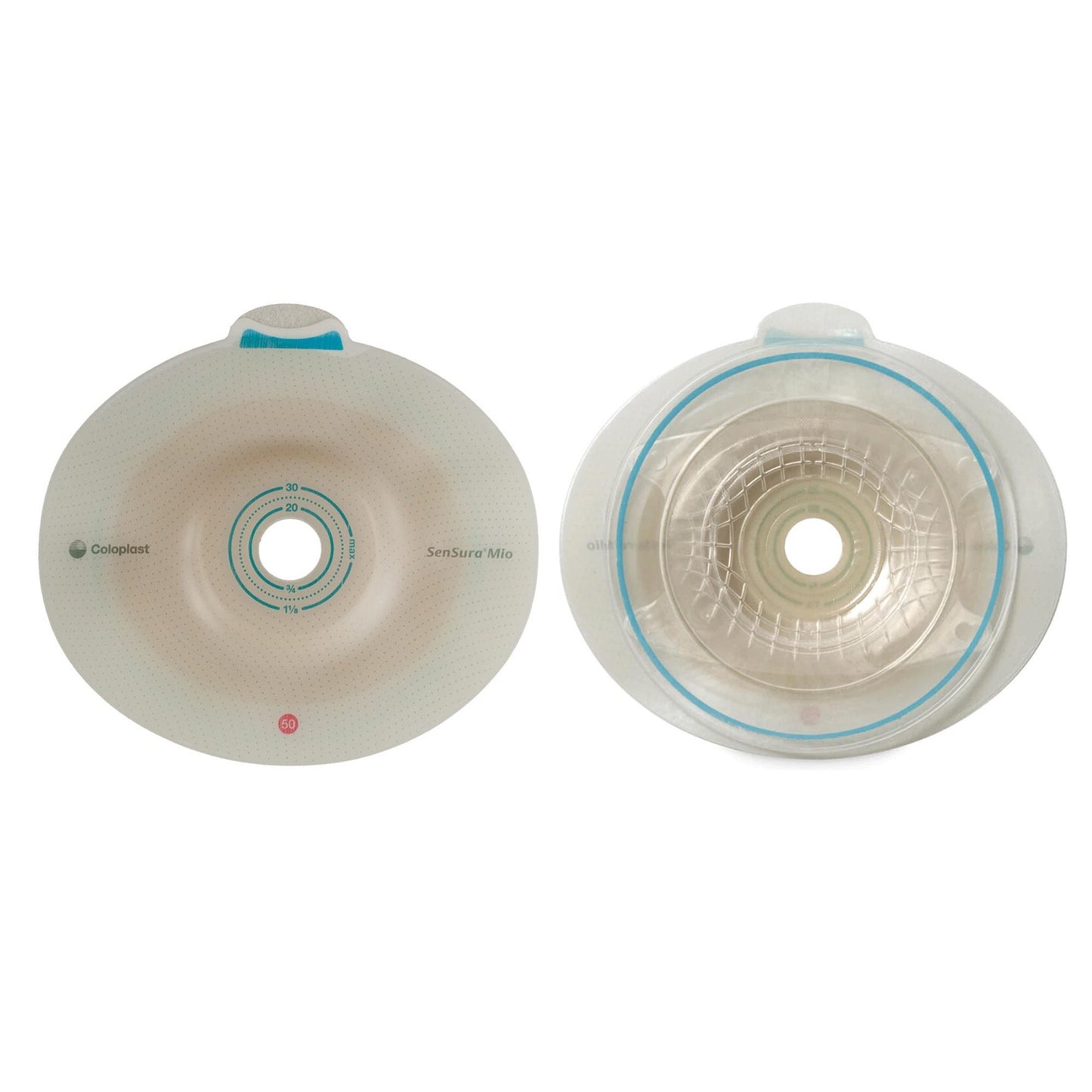 BARRIER, SENSURA CONVEX MIO 2PC LT RED 5/8"X1 3/16"
