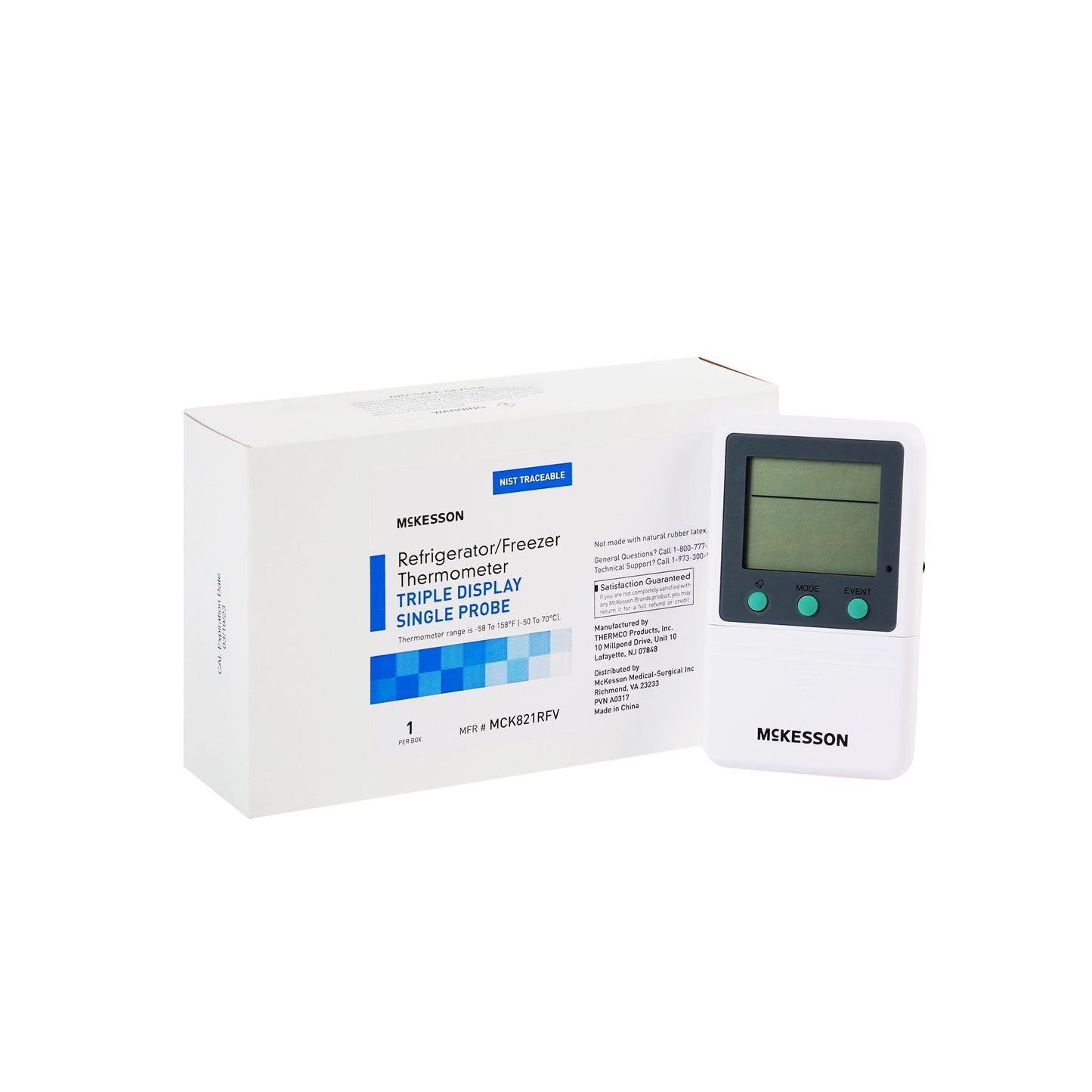THERMOMETER, REFRIG/FRZR SNGLPROBE ACC 0.3/RES 0.1