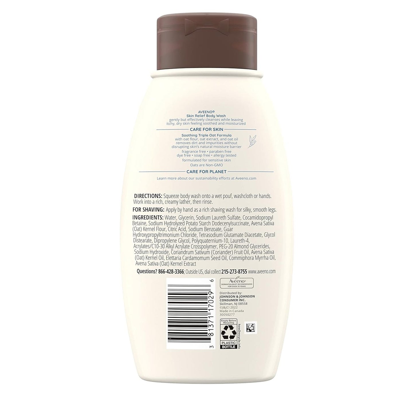 AVEENO, WASH SKIN RELIEF 12OZ