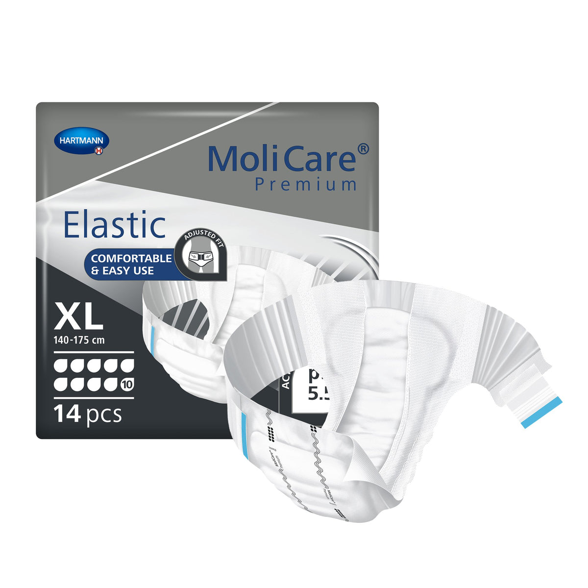 BRIEF, MOLICARE PREMIUM ELASTIC 10D XLG